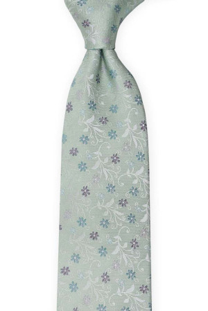 GROOMBLOOM Dusty mint klassisch breite Krawatte