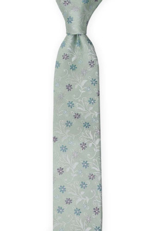 GROOMBLOOM Dusty mint schmale Krawatte
