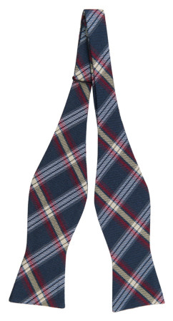 INCHECK DARK BLUE ungebundene Fliege