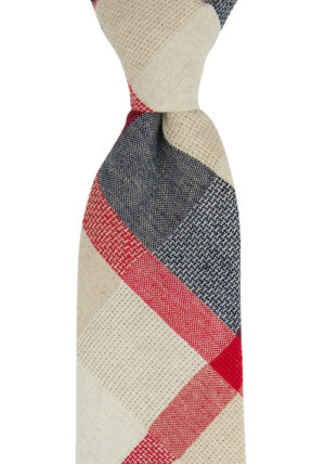 INTERWEAVE Red klassisch breite Krawatte