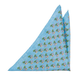 ISOLA LIGHT BLUE Einstecktuch
