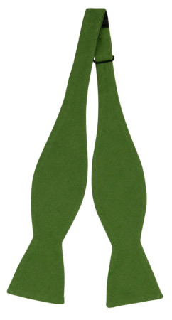 BASKETVEIL Green ungebundene Fliege