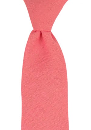BASKETVEIL Pink klassisch breite Krawatte