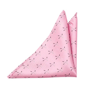BIRDIESWINGER Pink Einstecktuch
