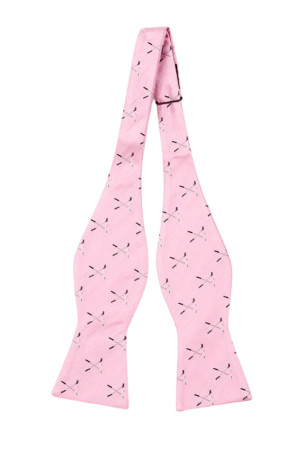BIRDIESWINGER Pink ungebundene Fliege