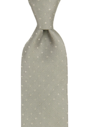 BRUDGUM Light grey Krawatte