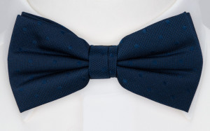 BRUDGUM Navy blue Fliege