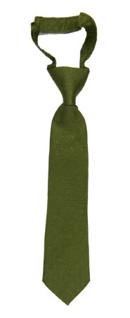 BRUDGUM Olive green kinderkrawatte klein vorgebundene