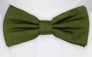 BRUDGUM Olive green Fliege