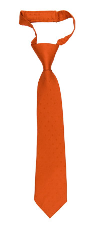 BRUDGUM Orange kinderkrawatte klein vorgebundene