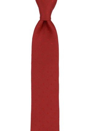 BRUDGUM Red schmale Krawatte