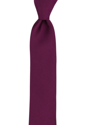 DIGGIDY AUBERGINE schmale Krawatte