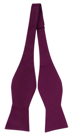 DIGGIDY AUBERGINE ungebundene Fliege
