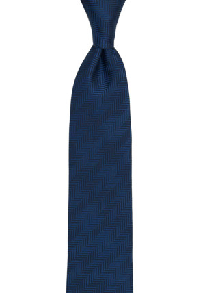 DRUMMEL Navy blue schmale Krawatte