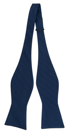DRUMMEL Navy blue ungebundene Fliege