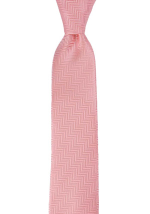DRUMMEL Pastel pink schmale Krawatte