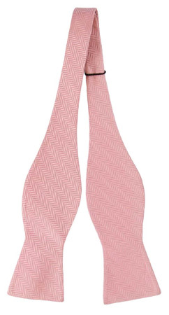 DRUMMEL Pastel pink ungebundene Fliege
