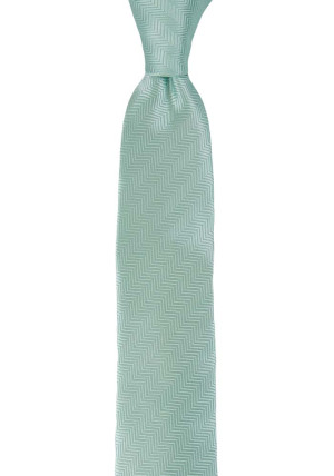 DRUMMEL Turquoise schmale Krawatte
