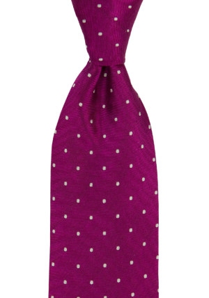 FESTLIG FUCHSIA klassisch breite Krawatte