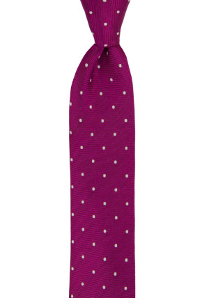 FESTLIG FUCHSIA schmale Krawatte