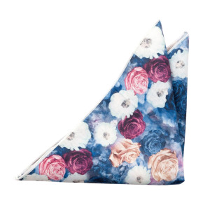 FLORONUBO Blue Einstecktuch