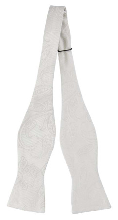 FLOTT WHITE ungebundene Fliege