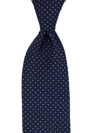 HAGELSTORM NAVY BLUE klassisch breite Krawatte