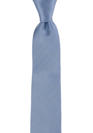 JAGGED Blue schmale Krawatte