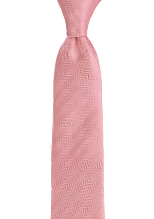 JAGGED Pink schmale Krawatte