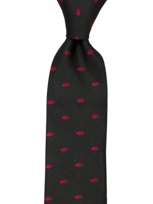 SMOOCHIE Black Krawatte