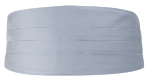 SOLID Baby blue Kummerbund