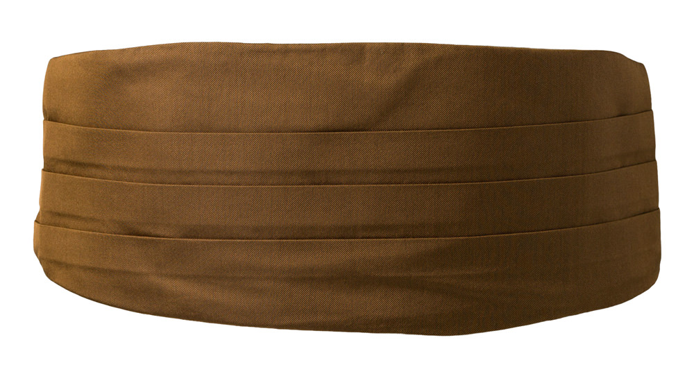 SOLID Bronze Kummerbund