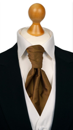 SOLID Bronze gebundene Plastron