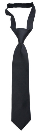 SOLID Charcoal Kinderkrawatte klein vorgebundene