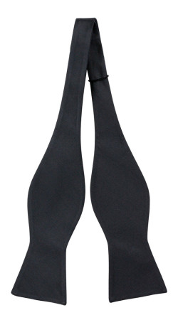 SOLID Charcoal ungebundene Fliege