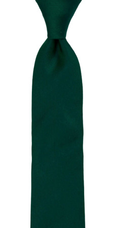 SOLID Dark green Kinderkrawatte medium