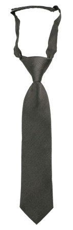 SOLID Dark grey Kinderkrawatte klein vorgebundene