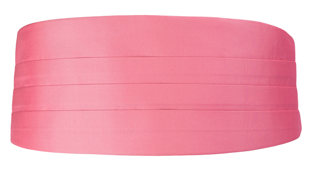 SOLID Dark pink Kummerbund
