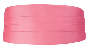 SOLID Dark pink Kummerbund