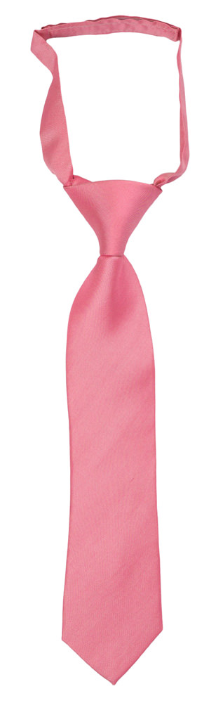 SOLID Dark pink Kinderkrawatte klein vorgebundene