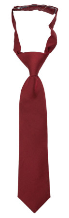SOLID Dark red Kinderkrawatte klein vorgebundene