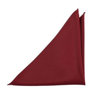 SOLID Dark red Einstecktuch