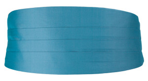 SOLID Dark turquoise Kummerbund