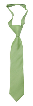 SOLID Light green kinderkrawatte klein vorgebundene