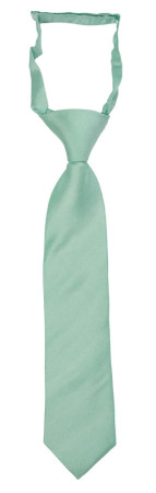 SOLID Light turquoise Kinderkrawatte klein vorgebundene