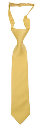 SOLID Light yellow Kinderkrawatte klein vorgebundene
