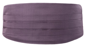 SOLID Lilac Kummerbund