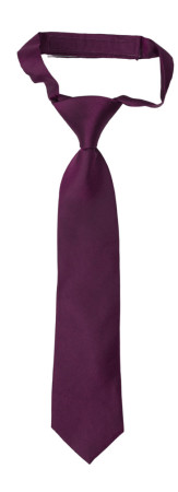 SOLID Magenta Kinderkrawatte klein vorgebundene