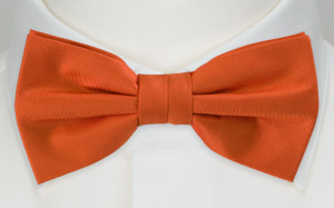SOLID Orange Kinderfliege