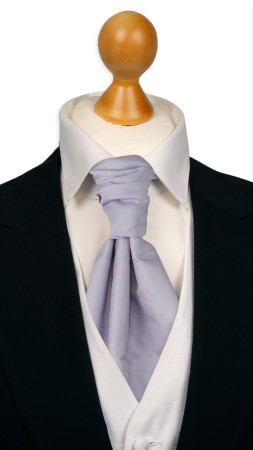 SOLID Powder purple gebundene Plastron